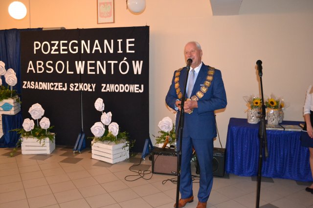 Pożegnanie absolwentów ZSZ