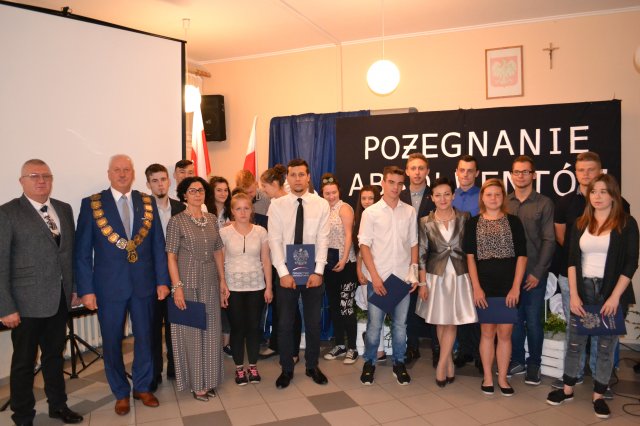 Pożegnanie absolwentów ZSZ